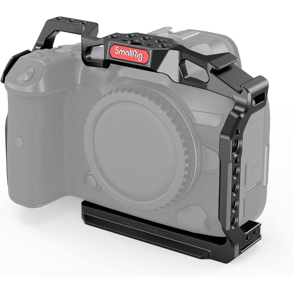 SmallRig 2982B Camera Cage Canon EOS R5 R6 R5C Aluminum NATO Rail‎ Cold Shoe